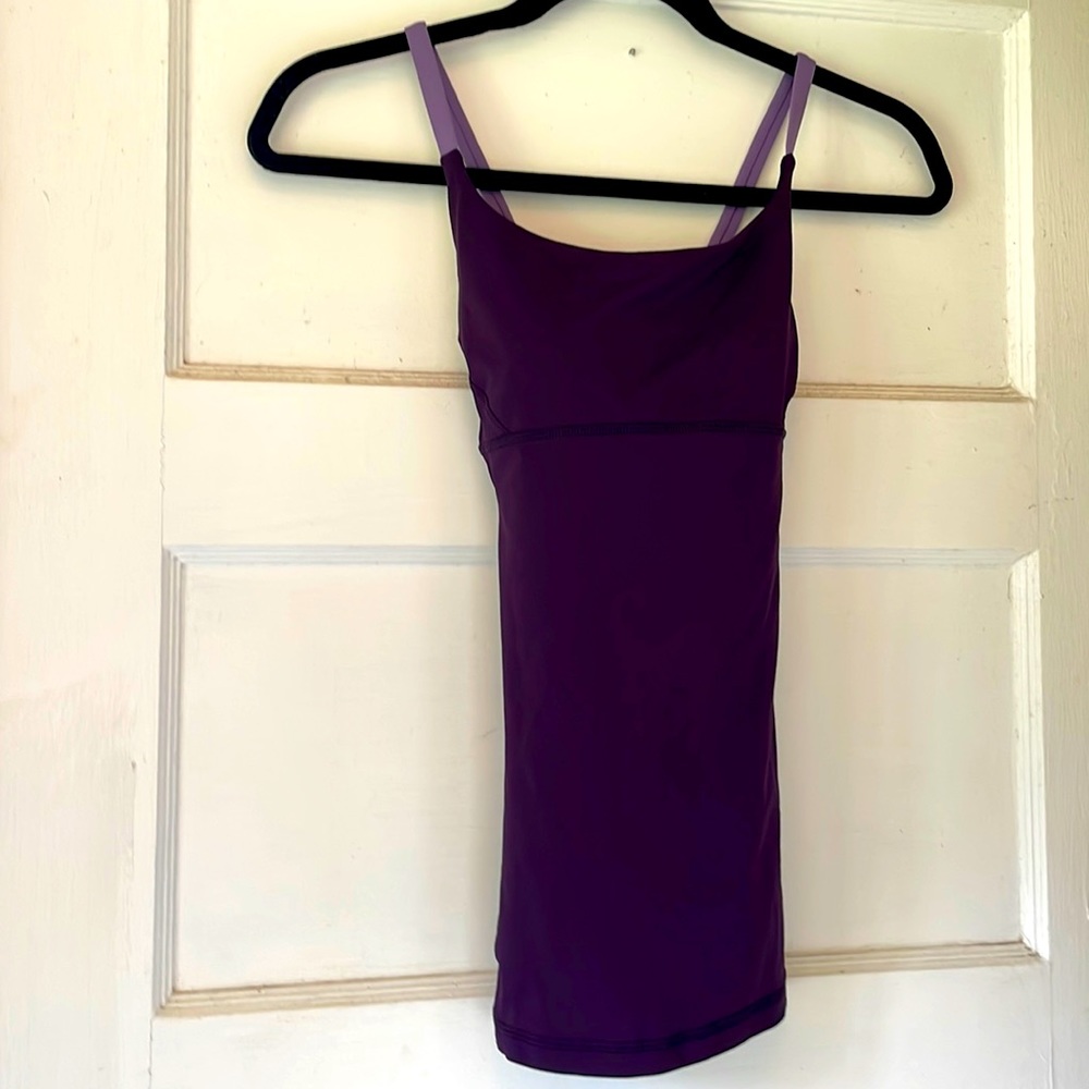 Lululemon Womens Small Purple Padded Top